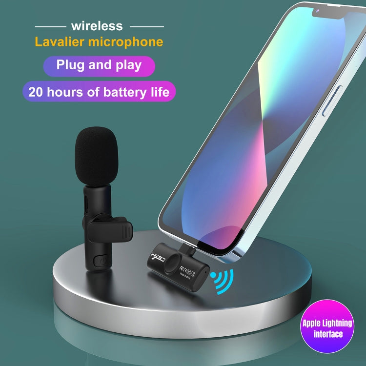 Microfono wireless lavalier 2.4G con riduzione rumore