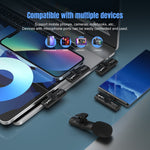 Microfono wireless lavalier 2.4G con riduzione rumore