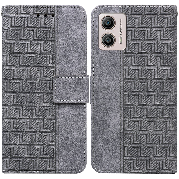 Custodia in pelle goffrata per Motorola Moto G13 G23 G53