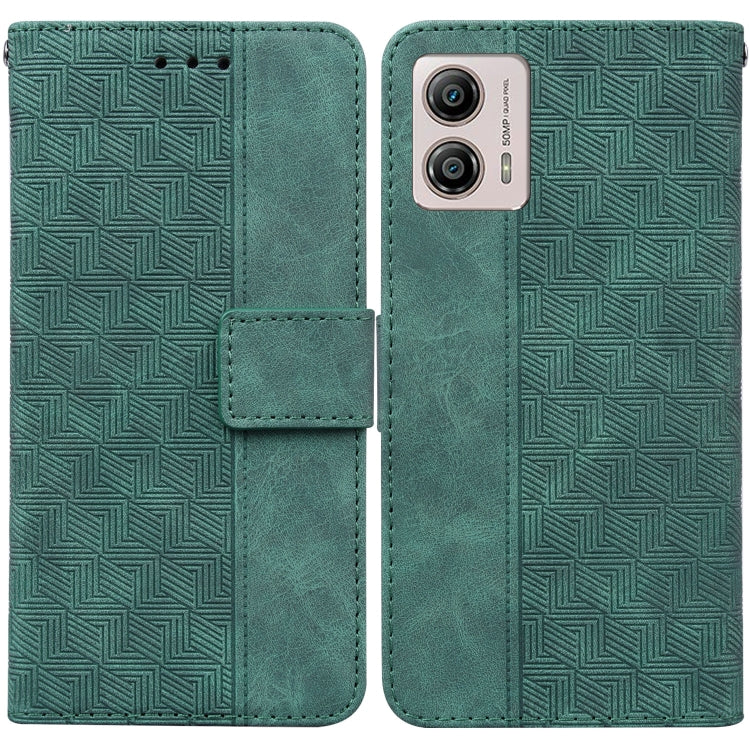 Custodia in pelle goffrata per Motorola Moto G13 G23 G53
