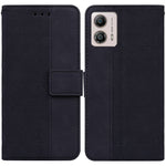Custodia in pelle goffrata per Motorola Moto G13 G23 G53