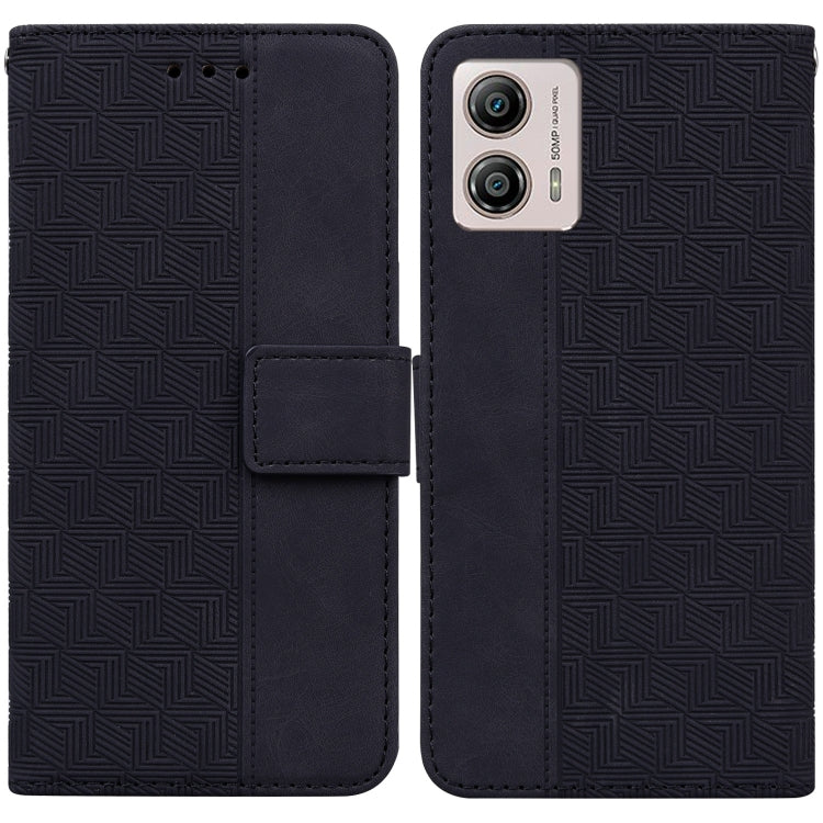 Custodia in pelle goffrata per Motorola Moto G13 G23 G53