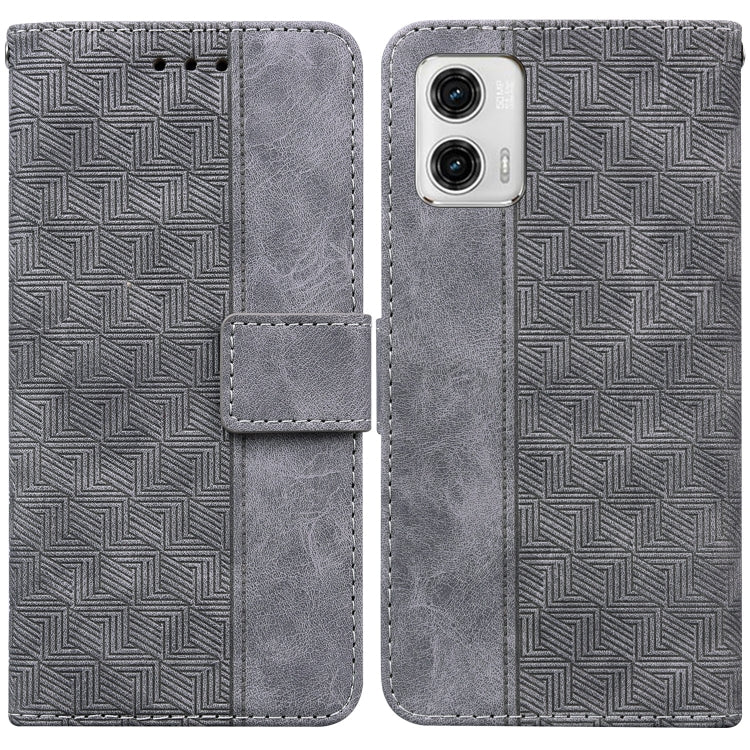 Custodia in pelle goffrata per Motorola Moto G13 G23 G53