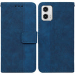 Custodia in pelle goffrata per Motorola Moto G13 G23 G53