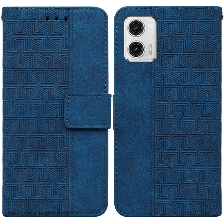 Custodia in pelle goffrata per Motorola Moto G13 G23 G53