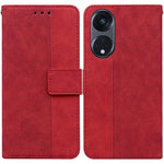 Custodia in pelle goffrata per OPPO Reno8 T 5G e Realme 10 Pro