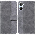 Custodia in pelle goffrata per OPPO Reno8 T 5G e Realme 10 Pro
