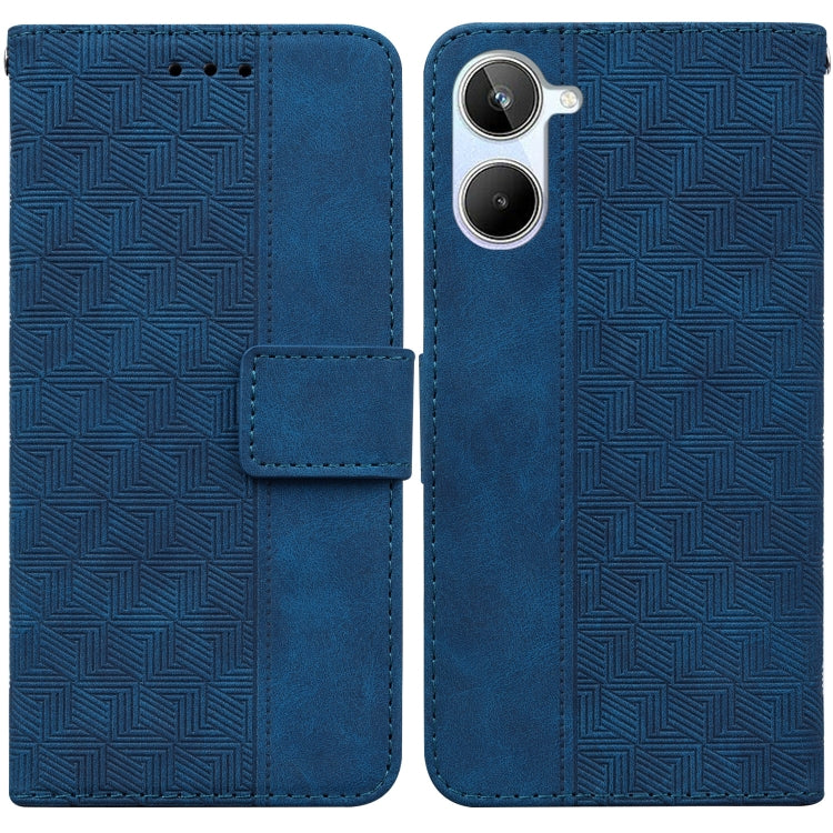 Custodia in pelle goffrata per OPPO Reno8 T 5G e Realme 10 Pro