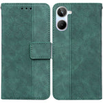 Custodia in pelle goffrata per OPPO Reno8 T 5G e Realme 10 Pro