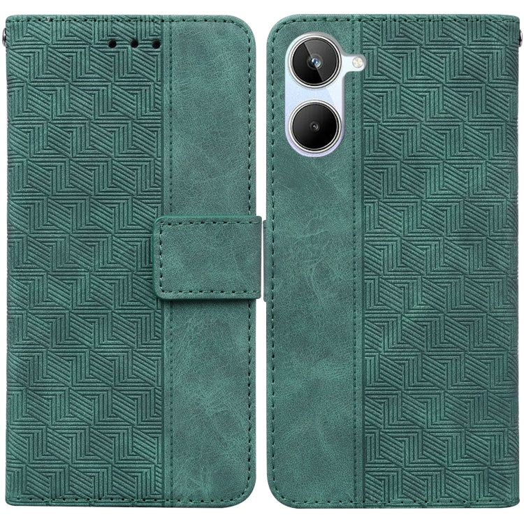 Custodia in pelle goffrata per OPPO Reno8 T 5G e Realme 10 Pro