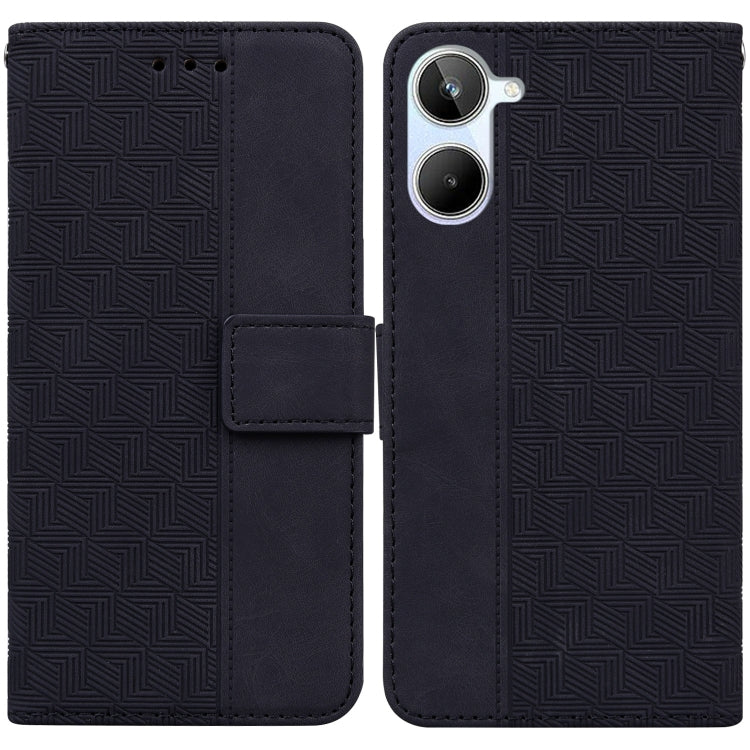 Custodia in pelle goffrata per OPPO Reno8 T 5G e Realme 10 Pro