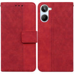 Custodia in pelle goffrata per OPPO Reno8 T 5G e Realme 10 Pro