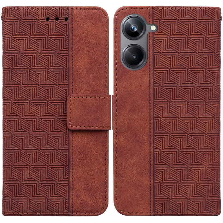 Custodia in pelle goffrata per OPPO Reno8 T 5G e Realme 10 Pro