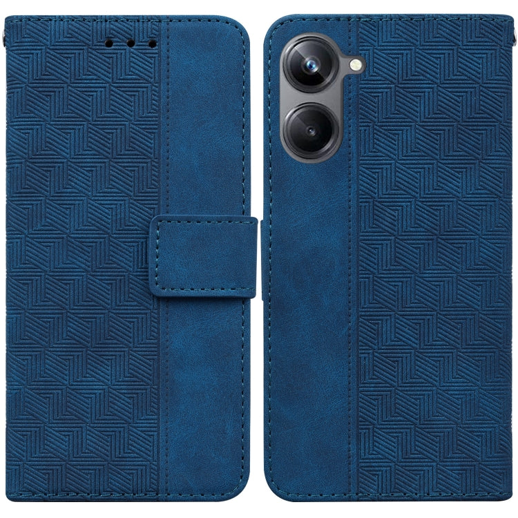 Custodia in pelle goffrata per OPPO Reno8 T 5G e Realme 10 Pro