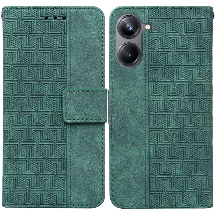 Custodia in pelle goffrata per OPPO Reno8 T 5G e Realme 10 Pro