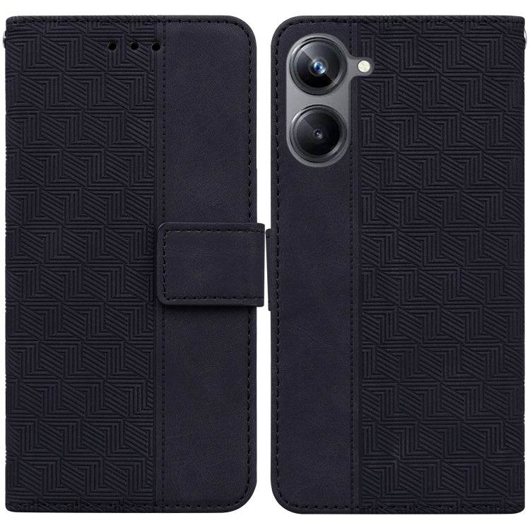Custodia in pelle goffrata per OPPO Reno8 T 5G e Realme 10 Pro