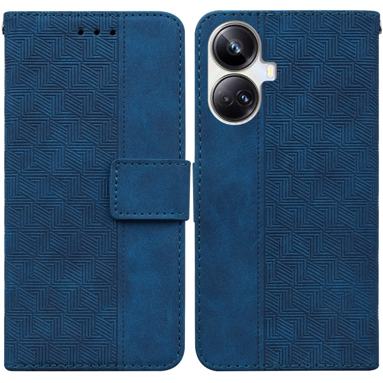 Custodia in pelle goffrata per OPPO Reno8 T 5G e Realme 10 Pro