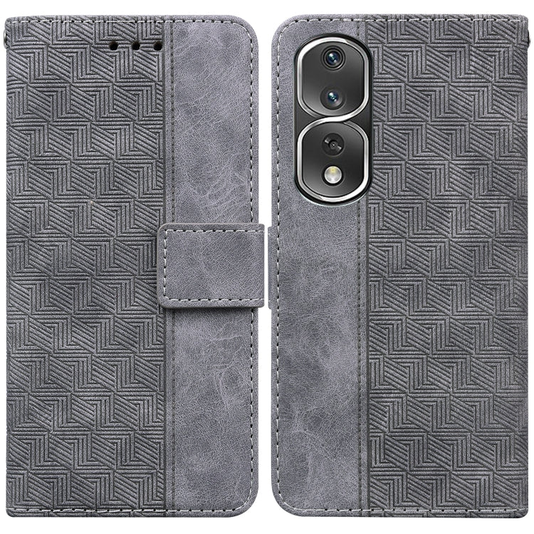 Custodia in pelle goffrata per Honor 80 Pro e altri