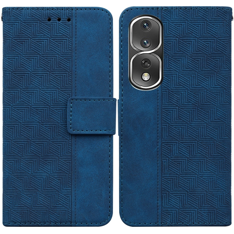 Custodia in pelle goffrata per Honor 80 Pro e altri