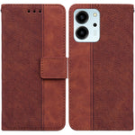 Custodia in pelle goffrata per Honor 80 Pro e altri