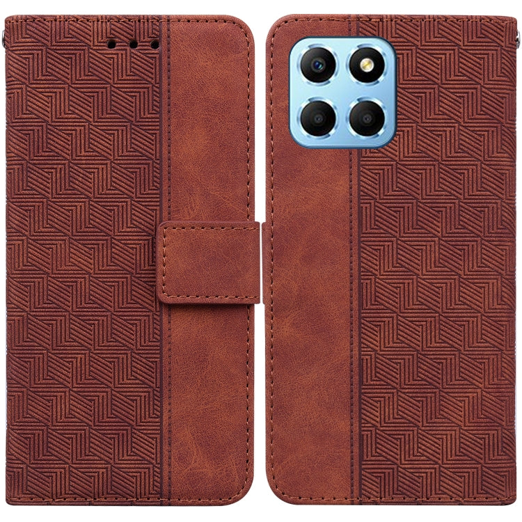 Custodia in pelle goffrata per Honor 80 Pro e altri
