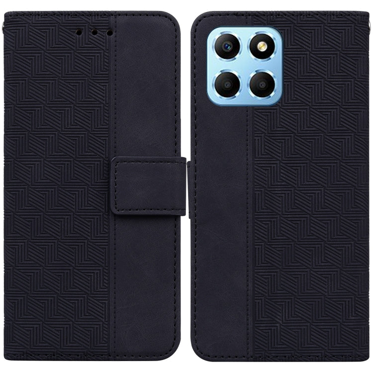 Custodia in pelle goffrata per Honor 80 Pro e altri