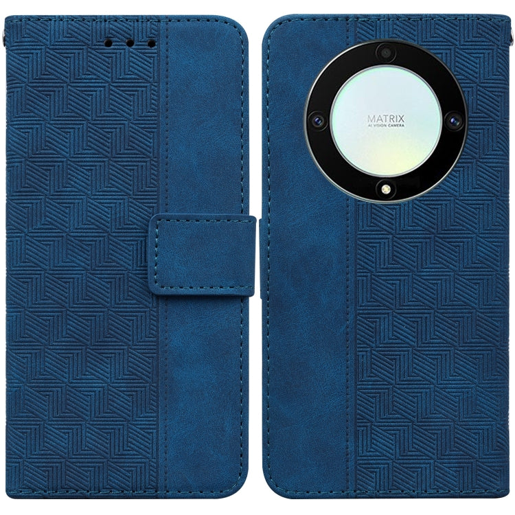 Custodia in pelle goffrata per Honor 80 Pro e altri