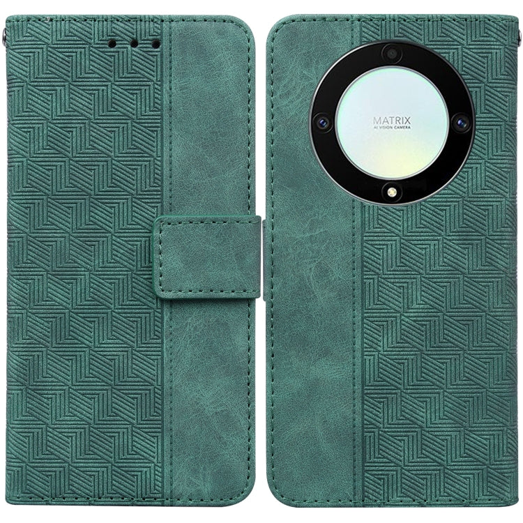 Custodia in pelle goffrata per Honor 80 Pro e altri