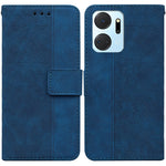 Custodia in pelle goffrata geometrica per smartphone