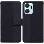 Custodia in pelle goffrata geometrica per smartphone