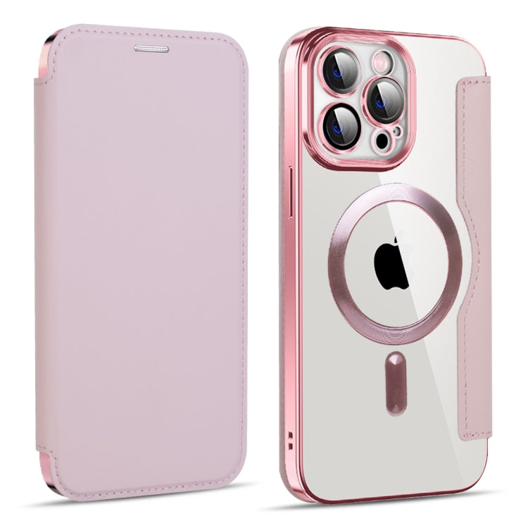 Custodia in pelle con RFID e MagSafe per iPhone 14 Pro