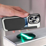 Custodia in pelle con RFID e MagSafe per iPhone 14 Pro