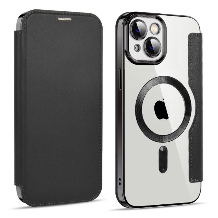 Custodia in pelle con RFID e MagSafe per iPhone 14 Pro