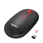 Mouse wireless HXSJ T15 2.4GHz 4 tasti silenzioso