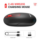 Mouse wireless HXSJ T15 2.4GHz 4 tasti silenzioso