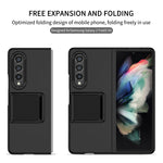 Custodia PC con supporto pieghevole per Samsung Galaxy Z Fold3