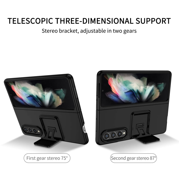 Custodia PC con supporto pieghevole per Samsung Galaxy Z Fold3