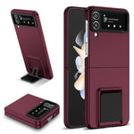 Custodia PC con supporto pieghevole per Samsung Galaxy Z Fold3