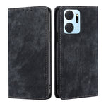 Custodia per telefono in pelle magnetica con spazzola antifurto RFID, For Motorola Moto G Play 2023, For Honor X7A, For Honor X8A