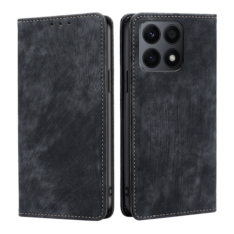 Custodia per telefono in pelle magnetica con spazzola antifurto RFID, For Motorola Moto G Play 2023, For Honor X7A, For Honor X8A