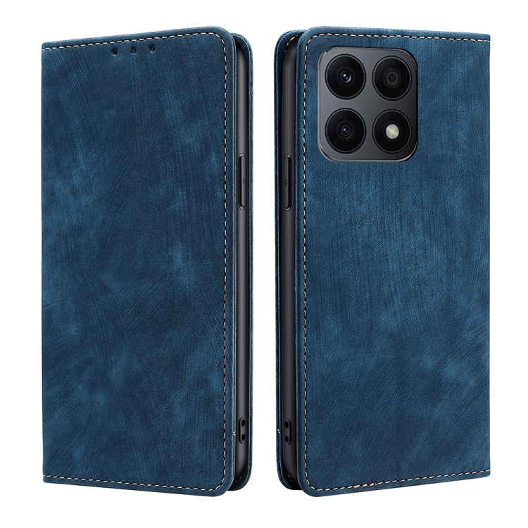 Custodia per telefono in pelle magnetica con spazzola antifurto RFID, For Motorola Moto G Play 2023, For Honor X7A, For Honor X8A