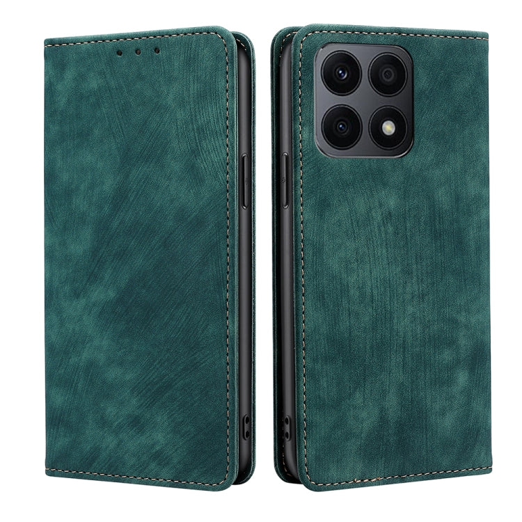 Custodia per telefono in pelle magnetica con spazzola antifurto RFID, For Motorola Moto G Play 2023, For Honor X7A, For Honor X8A