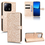 Custodia per telefono in pelle con trama a nido d'ape, For Xiaomi 13, For Xiaomi 13 Pro, For Xiaomi 12 Ultra, For Xiaomi Redmi Note 12 5G