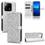Custodia per telefono in pelle con trama a nido d'ape, For Xiaomi 13, For Xiaomi 13 Pro, For Xiaomi 12 Ultra, For Xiaomi Redmi Note 12 5G