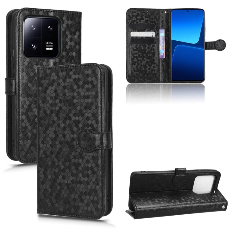 Custodia per telefono in pelle con trama a nido d'ape, For Xiaomi 13, For Xiaomi 13 Pro, For Xiaomi 12 Ultra, For Xiaomi Redmi Note 12 5G