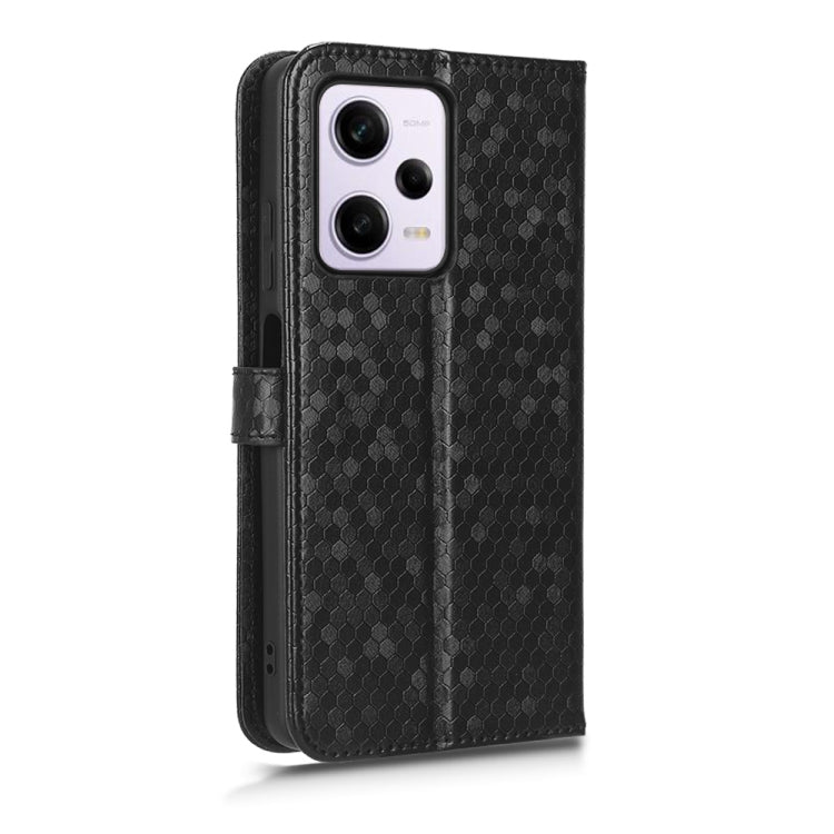 Custodia per telefono in pelle con trama a nido d'ape, For Xiaomi Redmi Note 12 Pro 5G, For Xiaomi Redmi Note12 Pro+, For Xiaomi Redmi K60 5G / K60 Pro / K60 Championship Edition, For Xiaomi Redmi K60E 5G