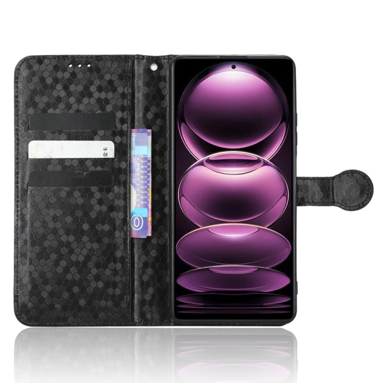 Custodia per telefono in pelle con trama a nido d'ape, For Xiaomi Redmi Note 12 Pro 5G, For Xiaomi Redmi Note12 Pro+, For Xiaomi Redmi K60 5G / K60 Pro / K60 Championship Edition, For Xiaomi Redmi K60E 5G