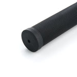 Manopole per bicicletta 22 mm in gomma con anello alluminio