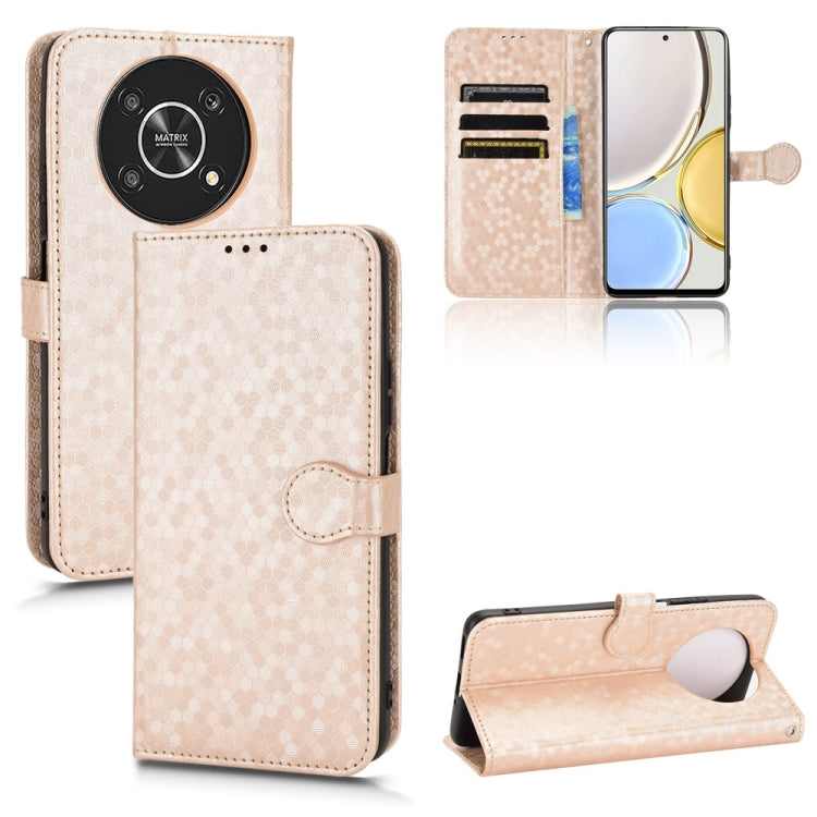 Custodia per telefono in pelle con trama a nido d'ape, For Huawei Honor X9, For Honor X40 5G / X9a 5G / Magic5 Lite 5G, For TCL 40R, For TCL 40 SE