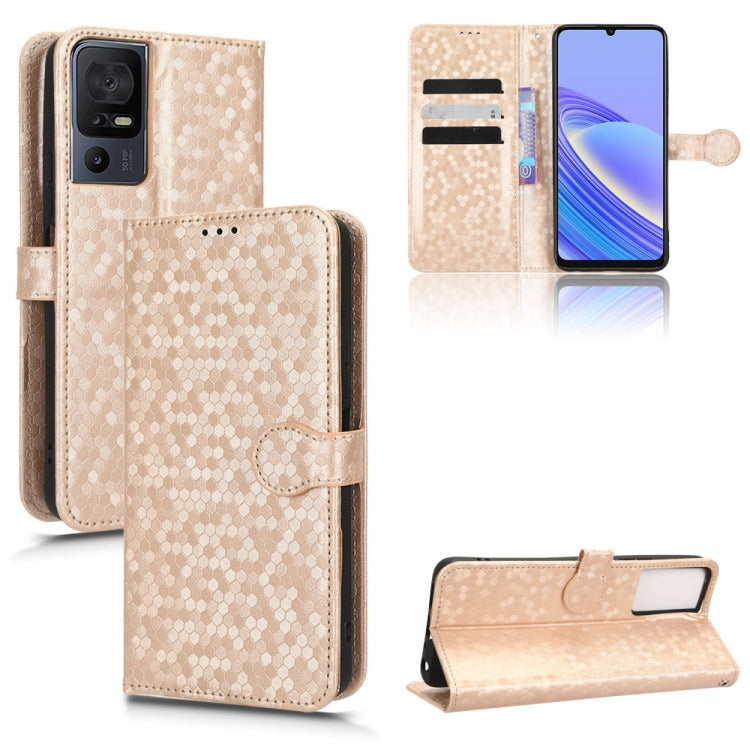 Custodia per telefono in pelle con trama a nido d'ape, For Huawei Honor X9, For Honor X40 5G / X9a 5G / Magic5 Lite 5G, For TCL 40R, For TCL 40 SE